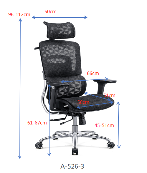 Modern Ergonomic Office Chair Comfortable Swivel Mesh Design Premium Lift Mid-Back Fabric Home Work Wholesale