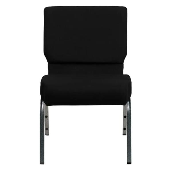 21 Stacking Church Chairs with 10CM Cushion Metal Frame