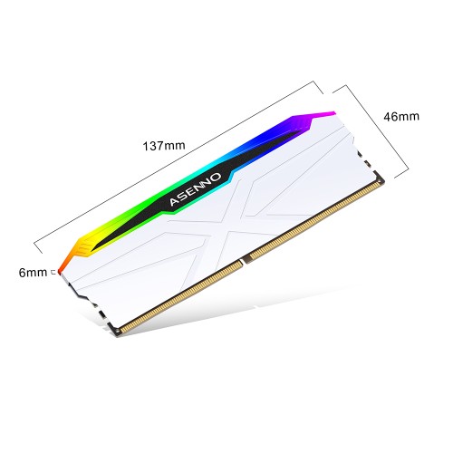 ASENNO RH54 DDR5 Memory Heat Sink with RGB Series