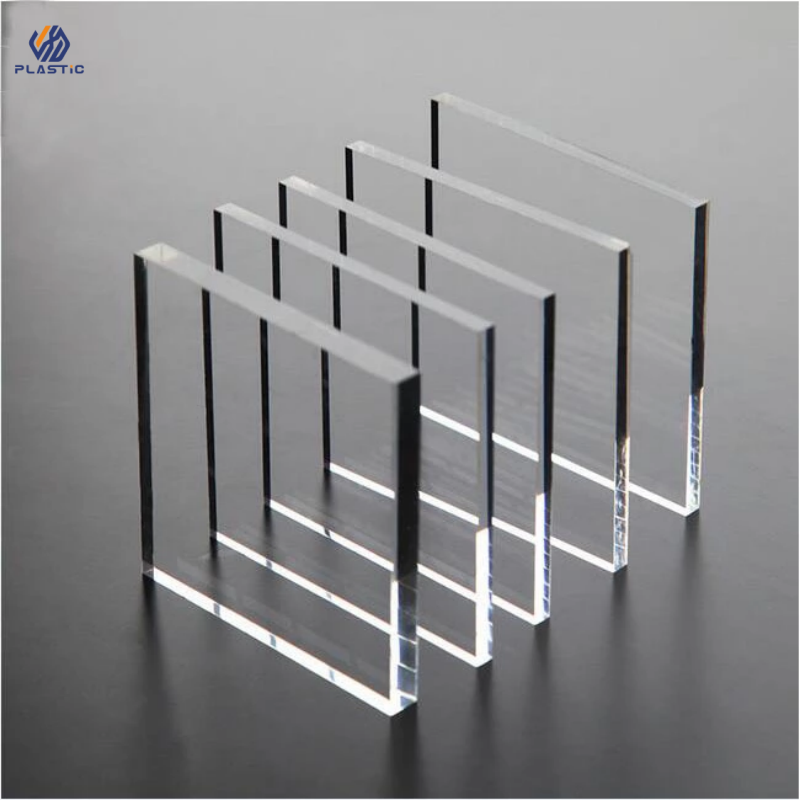 Clear Cast Acrylic Sheet 4*8ft Clear Plexiglass sheet 3mm 100% Virgin