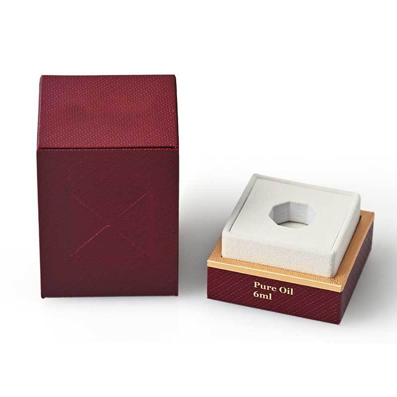 Rigid Perfume Sample Packaging Box with Base