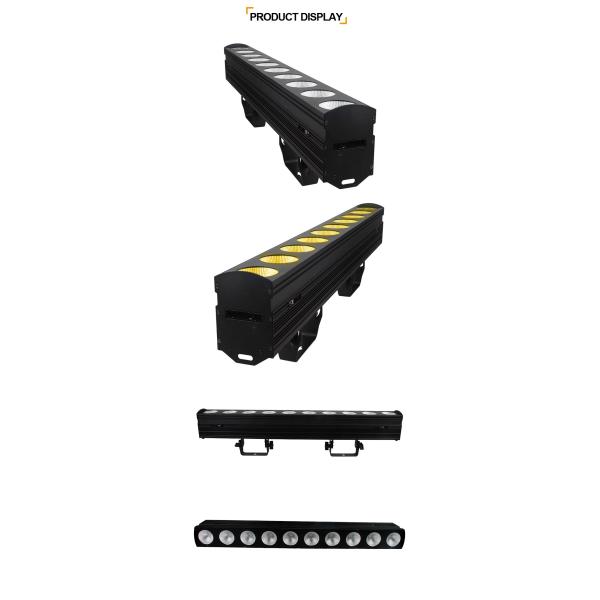 10* Tri 9W 3 в 1 Высокая яркость наводнительный свет Внешний Dmx512 Led Wall Washer Spot Light