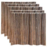 Barrière roulée en bambou examinante en bambou colorée naturelle de jardin de 240cm