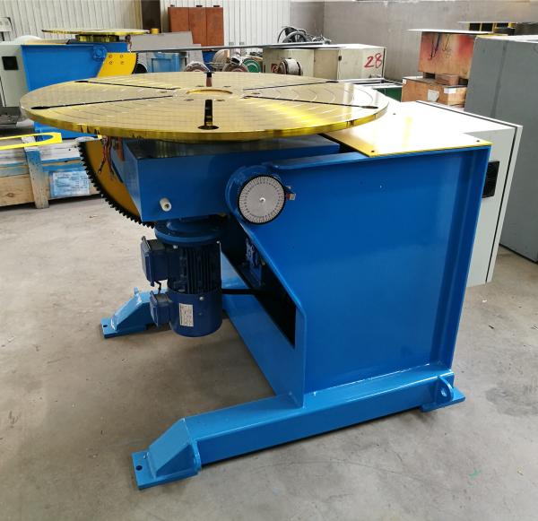 Motorizado gire o Positioner de solda da plataforma giratória 600kg da inclinação do retorno com pedal do pé