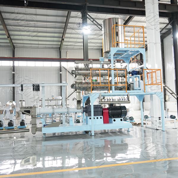 MIKIM New Design 3-4t/h Fish Extruder Machine Floating Fish Feed Pellet
