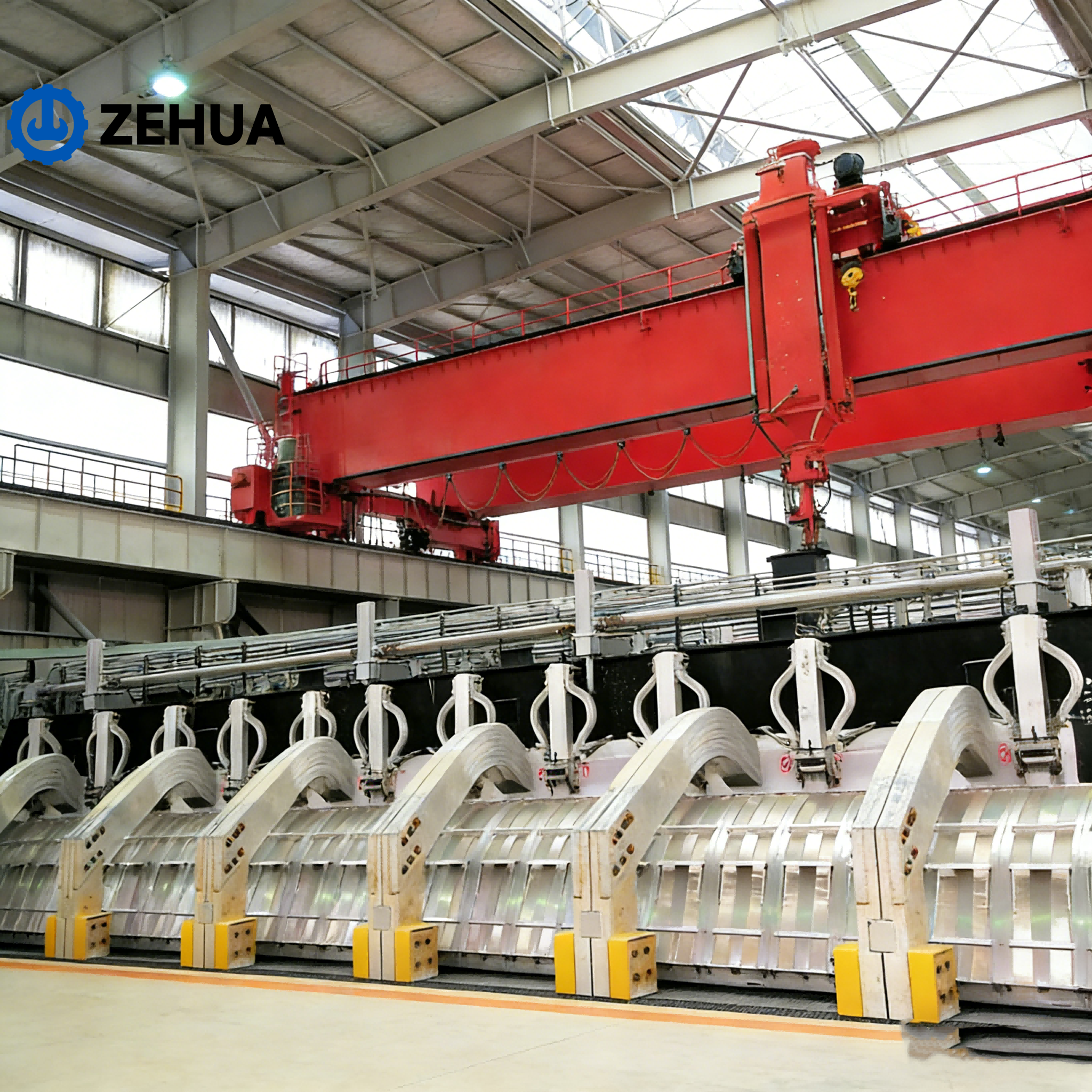 High Temperature Resistant Multifunctional Pot Tending Crane for Aluminum Electrolysis Workshop