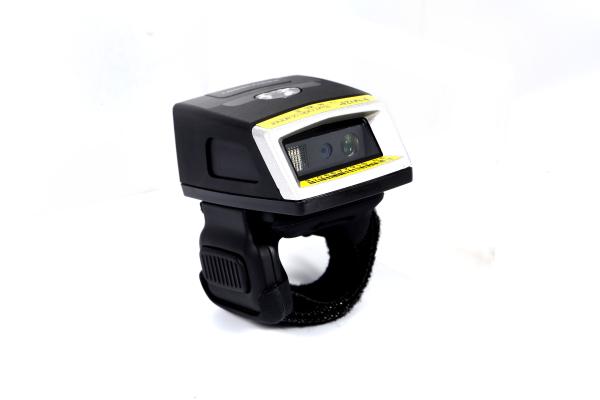 Bluetooth 4.0 Ring Barcode Scanner , 2D Wearable Wireles Barcode Reader