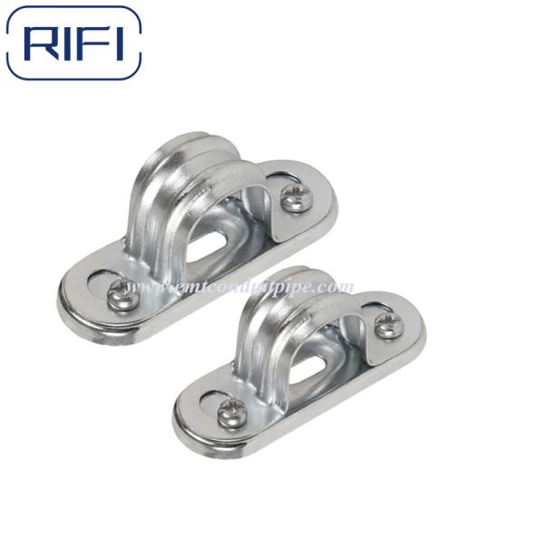 20mm 25mm 32mm Galvanized Steel GI Spacer Bar Saddle