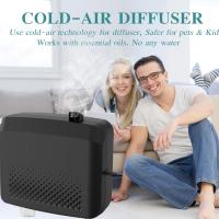 Smart 800ml expérimente les avantages de l'aromathérapie avec des diffuseurs d'huile essentielle parfumée de 12W
