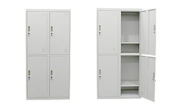 School Furniture 185cm height  0.16 CBM Metal Wardrobe Cabinet