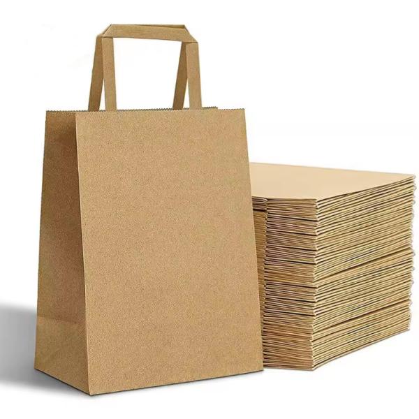 Kraft Paper Shopping Bag With Logo Paper Kraft Bag Custom Paper Bags