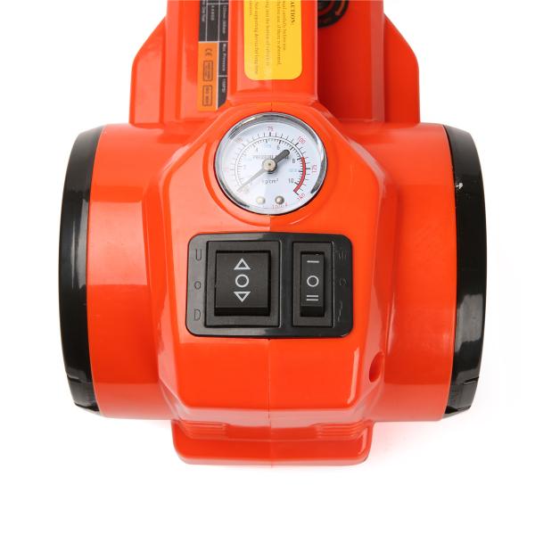 Portable Dc12v Tyre Inflating 2 In 1 Function Electric Hydraulic Car Jacks