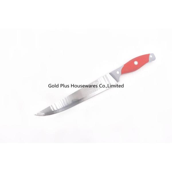 8 inches Portable multifunction strong quality knife red handle stainless steel cutting fruit petty knife