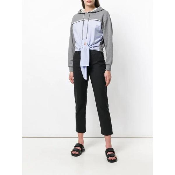 Custom Tie Front Hoodies Sweatshirts For Women