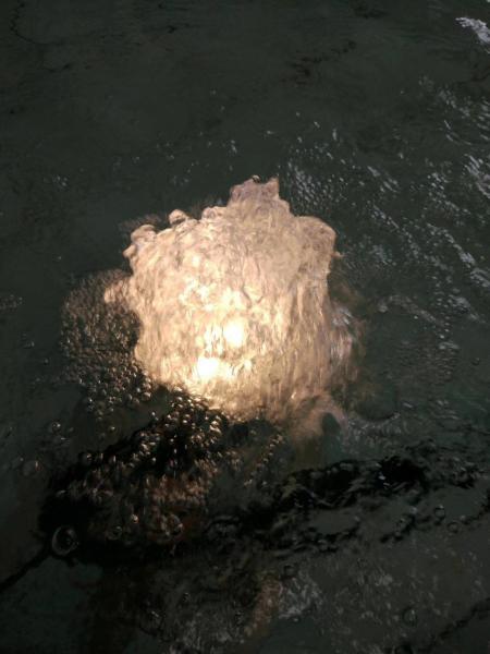 1 Inch Dancing Fountain Nozzles With Lamp Fountain Jet Nozzle