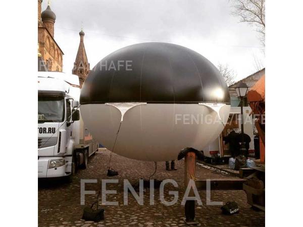 Entertainment and Film industry Outdoor decoration 500W sphere lighting balloons