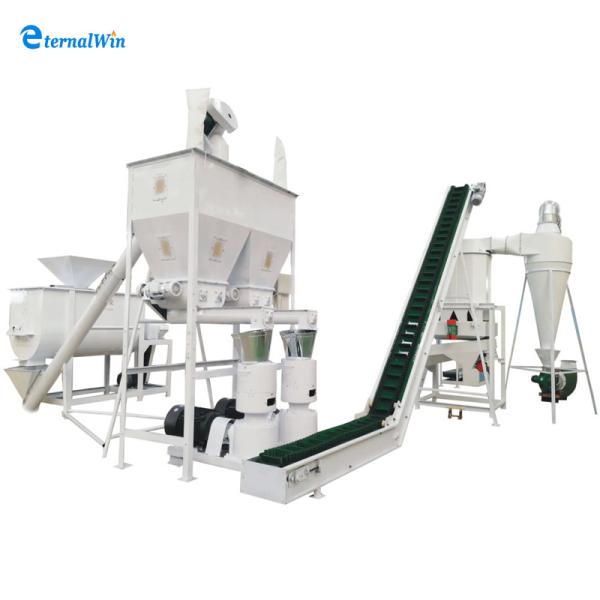 Customizable Animal Feed Pelletizing Line with Engineer Guide Installation and 380V/50Hz/3Phase Power Supply