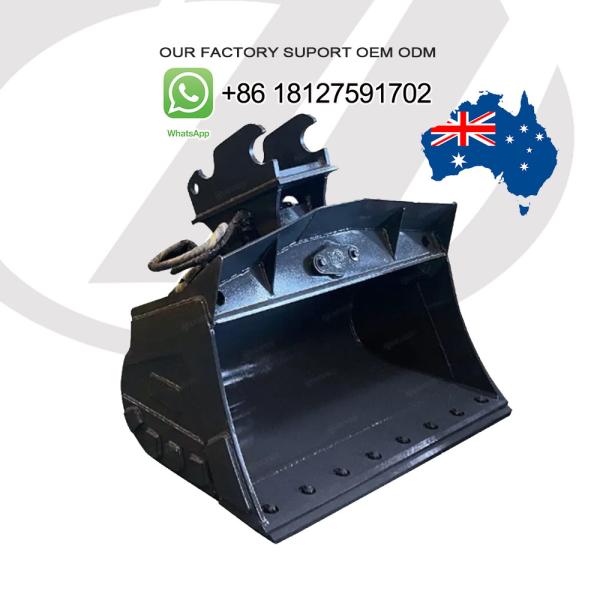 Excavator Hydraulic Rotating Tilting Trench Buckets Excavator Tilt Bucket