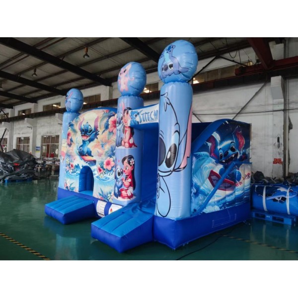 Cartoon Hot Inflatable Bouncer Jumping Bouncer Slide Combo Bouncy Castle House Kids Bouncy Castle Slide