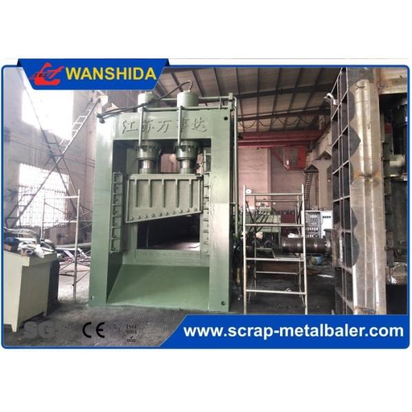 500ton Hydraulic Gantry Shear with 507 Tons Cutting Force and 6000×1500×600mm Chamber for Heavy-Duty Scrap Metal Processing