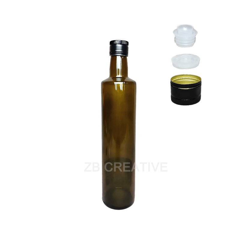 Aluminium Screw Cap 31.5mm PE Pourer Insert Olive Oil Bottle FDA Approved BPA Free