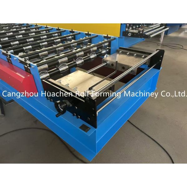 380V Corrugated Roof Panel Roll Forming Machine with Hydraulic Control System and 15-20m/min Speed