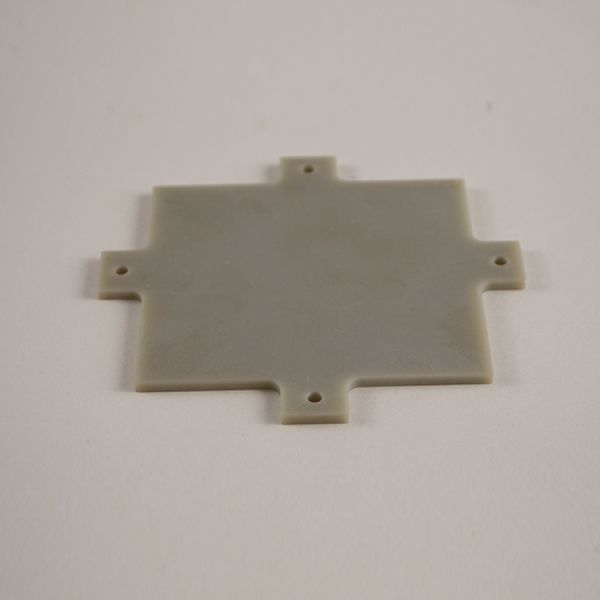 Aluminum Nitride Ceramic AlN Sheet / Plate / Substrate High Purity REACH CE