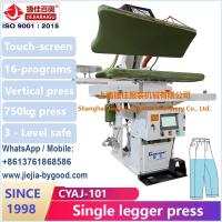 Calças de roupa Calças de roupa de roupa de roupa Legger Prensa Máquina Prensa vertical Sistema automático de controle de tela sensível ao toque