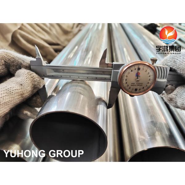 ASME SA249 TP304 Stainless Steel Bright Annealed Welded Tube Round Tube