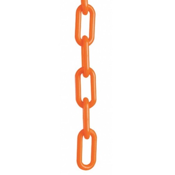 Plastic Chain,1-1/2Inx50ft