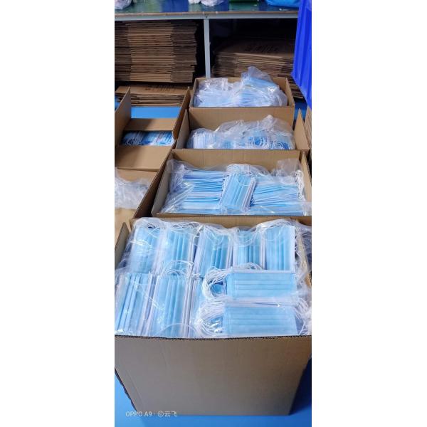 Adult Type Anti Dust Disposable 3 Ply Non Woven Civil Face Mask