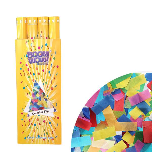 12pack Colorful Paper Party Confetti Poppers For Indoor