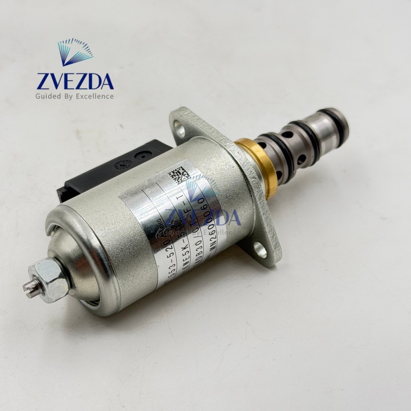 ZVEZDA Hydraulic Proportional Solenoid Valve 553-5204 KWE5K-50/G24DB30/CT-F-T Fit Excavator 320GC 323GC 330GC 336GC