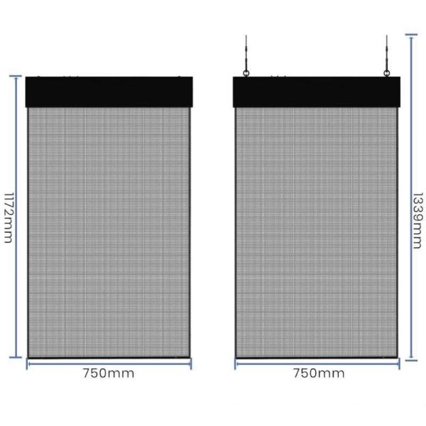 Indoor Holographic LED Screen Double Sided LED Holographic Display P2.9 P3.9 P6.25 P10.4