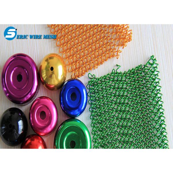 Eric Manufacturers Window Screen Brass Chain Link Decorative Wire Mesh
