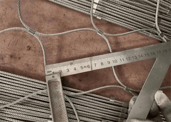 Baton Rouge 7X7 Stainless Steel Aviary Netting Balustrade Wire Mesh Excellent Visibility
