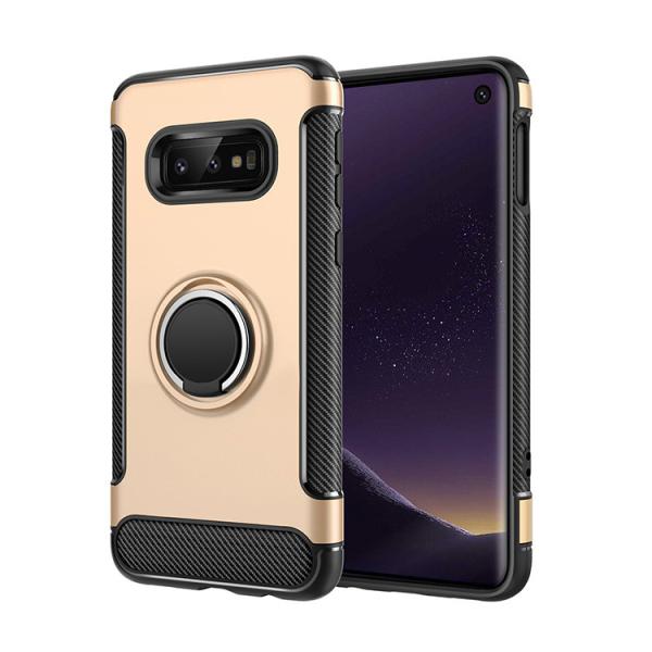Finger Ring Kickstand Hard Armor Smartphone Protective Case For Samsung Galaxy Note 9 / Back Phone Cover
