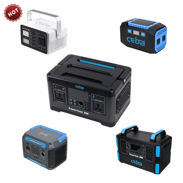 Central elétrica de energias solares de acampamento portátil do gerador 110V 220V 500w das energias solares exteriores