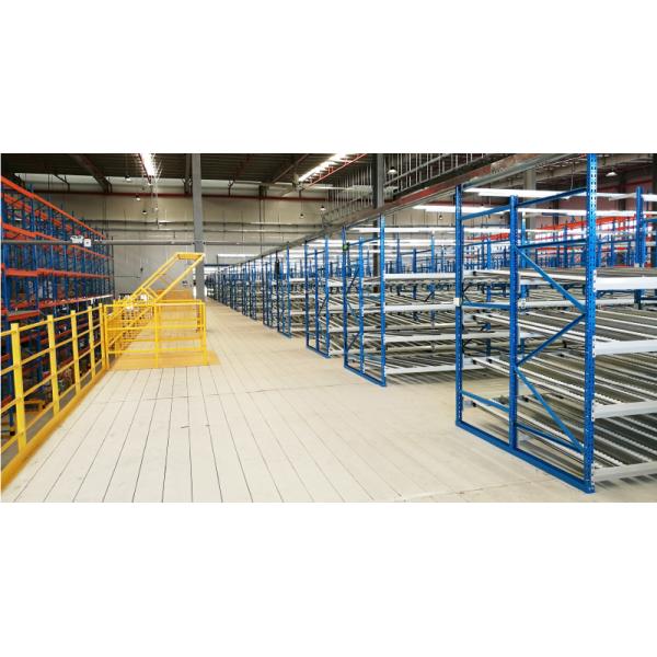 A24: Carton Flow Racking Gravity Roller Racking roller conveyor racks With Aluminum Alloy Roller