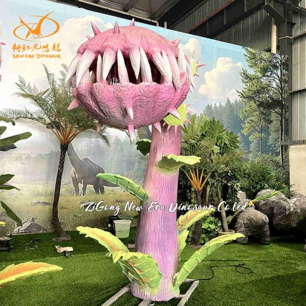 Realistic Animatronic Piranha Plant Simulation for Plant Park and Exhibition