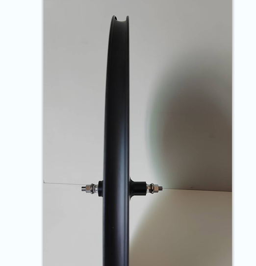 Disc Brake 700C 25 Width Rear Fixed Gear Track Disc Wheel Tubular Clincher Tubeless Ready Time Trial Road Carbon Disc Wheel