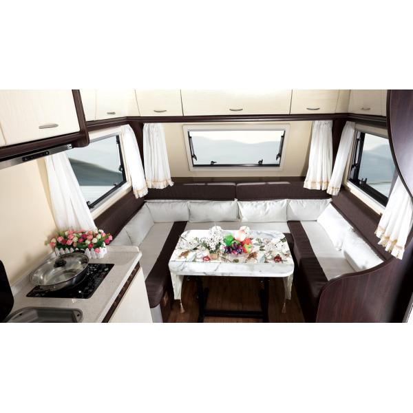 Трейлер каравана туриста МСС стандартный с задней варя кабиной для путешествовать