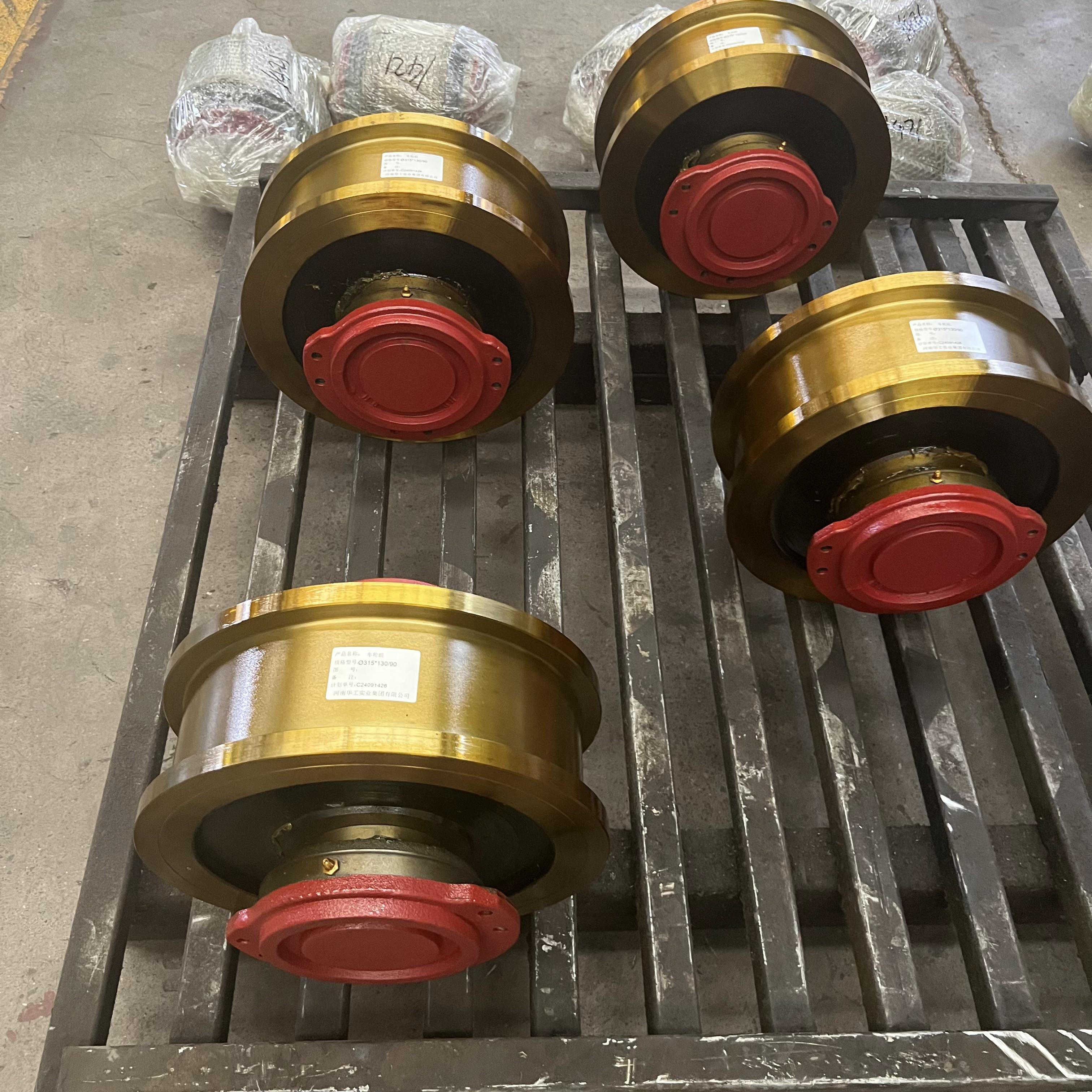 European Style Crane Wheels Engineered for Single Girder and Double Girder Cranes Delivering Operation and Broad Industry