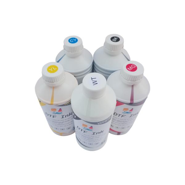 Epson L1800 P600 P800 DTF Film Printer Water Based Ink  C/M/Y/K/W Colors