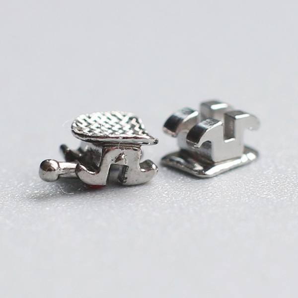 Precision Metal Orthodontic Bracket Self Adjusting Braces For Edgewise Tooth Movement Control