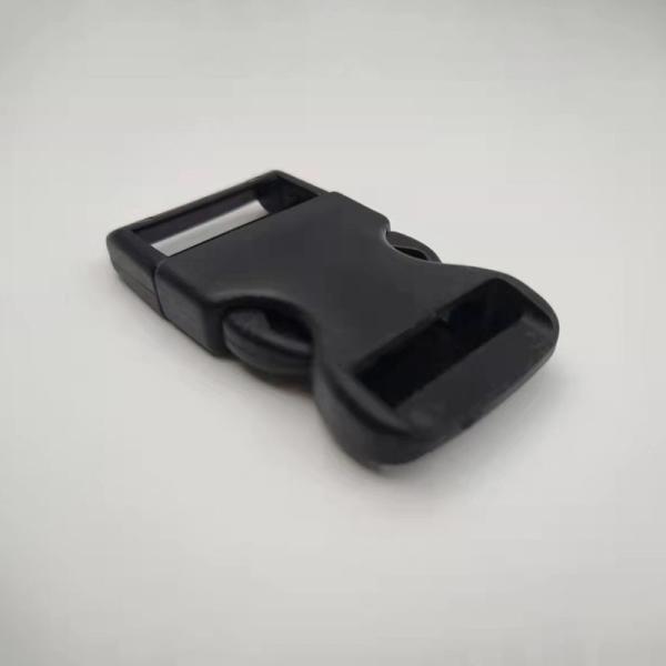 Two Side Release Bucke Quick Release Plastice backpack buckle black plastic buckle1