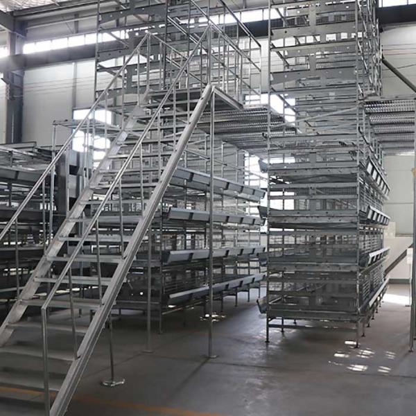 0 - 20kw Layer Chicken Cage 380V Voltage With Temperature Control System