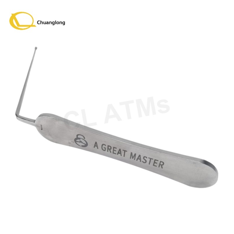 A Grandmaster L-shaped Auto Lock Opening Tool L Type Car Lock Pick Tool