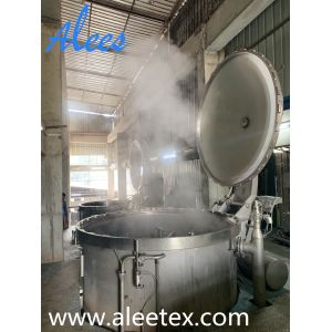 High Temperature Package High Efficiency Hank Fiber Yarn Dyeing Machine