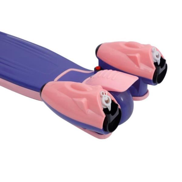 OEM kids bubbly kick scooter with blowing bubble for sale